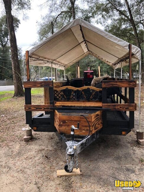 Open Air Barbecue Food Trailer Barbecue Food Trailer Florida for Sale