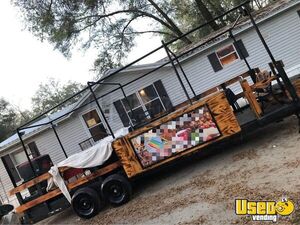 Open Air Barbecue Food Trailer Barbecue Food Trailer Stovetop Florida for Sale