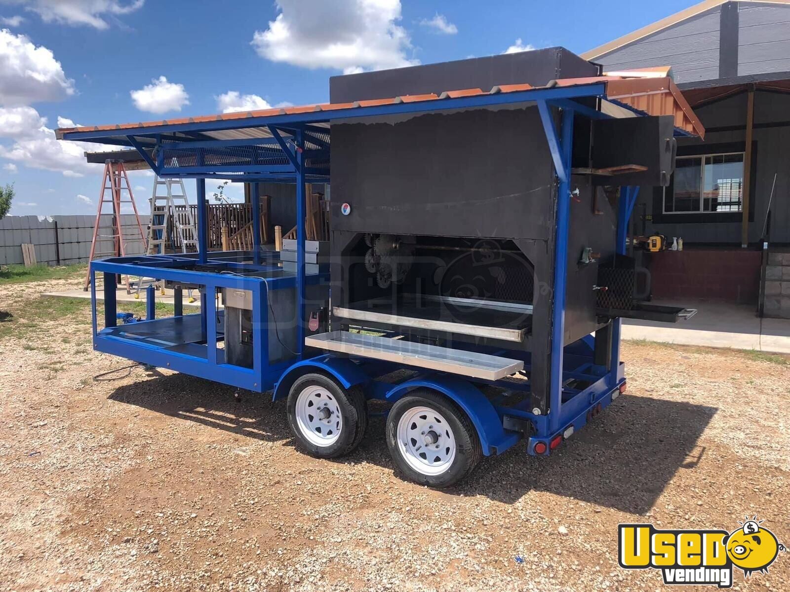 mobile bbq trailers