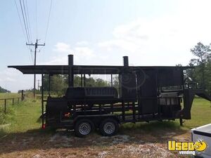 Open Bbq Pit Gooseneck Smoker Trailer Open Bbq Smoker Trailer Texas for Sale