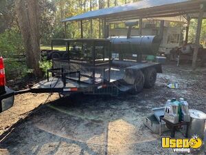Competition Winner Beautiful Homemade Open BBQ Smoker Trailer for Sale in Alabama!