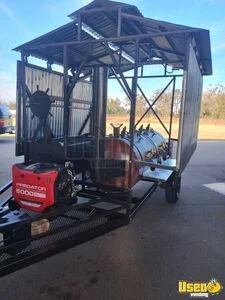 Custom Built 2024 Open BBQ Smoker Trailer Concession Trailer for Sale in Florida!