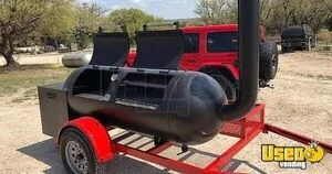 New Custom-Made 250 Gallon Double Rack Smoker on a Trailer / Tailgating Trailer for Sale in Florida!