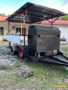 Used 8' x 20' Custom Competition Open BBQ Smoker Trailer for Sale in Florida!