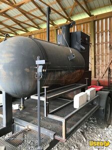 Barely Used Custom-Built 16' Open BBQ Pit Smoker Tailgating Trailer for Sale in Kentucky!