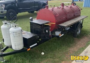 Custom Built - 2021 7' x 12' Open BBQ Smoker Trailer for Sale in Louisiana!