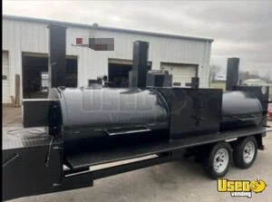 2023 14' Open BBQ Smoker Trailer | Mobile BBQ Unit for Sale in North Carolina!
