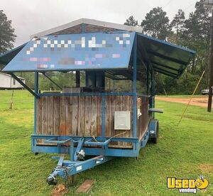 Open Bbq Smoker Trailer Open Bbq Smoker Trailer Hand-washing Sink Texas for Sale