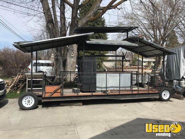 Open Bbq Smoker Trailer Open Bbq Smoker Trailer Idaho for Sale