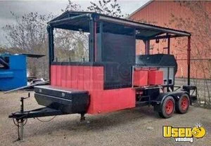 Open Bbq Smoker Trailer Open Bbq Smoker Trailer Stovetop Louisiana for Sale