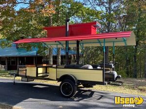 Open BBQ Smoker Tailgating Trailer / Ready to Go Mobile Barbecue Unit for Sale in Tennessee!