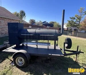 2018 - 6' x 10' Open BBQ Smoker Trailer | Mobile BBQ Unit for Sale in Texas!