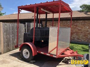 2001 Custom Built DIY  4' x 7' Barbecue Smoker on a 13' Open Tailgating Trailer for Sale in Texas!