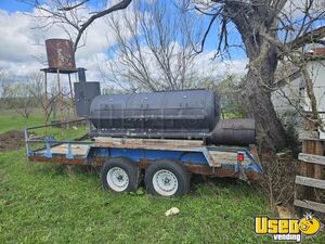 2017 20' Custom Made Smoker on Utility Trailer | Open BBQ Smoker Trailer for Sale in Texas!