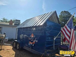 Custom Built - 2024 8' x 20' Barbecue Food Trailer Mobile BBQ unit for Sale in Texas!