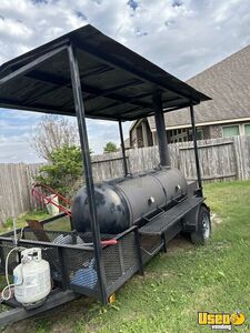 Ready to Roll - 2021 5' x 9' Open BBQ Smoker Trailer Mobile Food Unit For Sale in Texas!