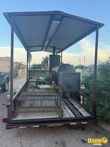Ready to Roll - 2016 20' Open BBQ Smoker Trailer Food Concession Unit for Sale in Texas!