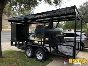 Like New Open BBQ Smoker Tailgating Trailer / Mobile BBQ Rig for Sale in Texas!