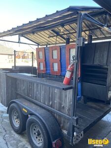 2016 Custom-Made Open BBQ Smoker Trailer / Mobile BBQ Unit for Sale in Texas!