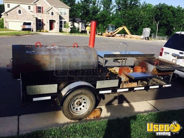 Open Bbq Smoker Trailer Virginia for Sale