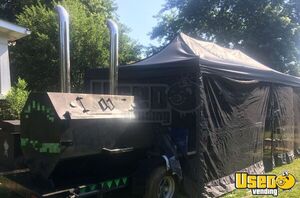 Stainless Steel 2010 Custom-Built 10' x 24' Open Kitchen w/ BBQ Smoker Trailer for Sale in Virginia!