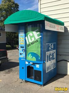 2012 Akoona AK1900 Bagged Ice and Filtered Water Vending Machine For Sale in Ohio!