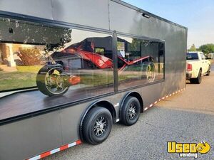 NEW - 2023 26' SEE-Thru Racing Trailer with floor over Fenders Glass Business Trailer for Sale in Georgia!