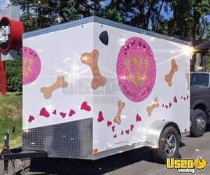 Ready to Convert - 2022 6' x 10' Empty Trailer w/ Presentation Doors for Mobile Business for Sale in New Jersey!