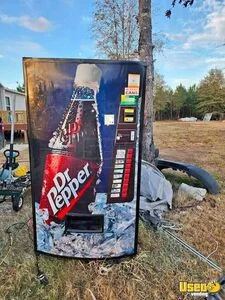 Electrical Dr. Pepper Wrapped Soda Beverage Vending Machine For Sale in Texas!
