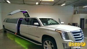 2016 Cadillac Escalade ESV Limousine Party Bus Mobile Business Vehicle for Sale in California!