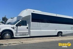 Very Nice - 2010 Ford F-550 Super Duty Diesel Party Bus with Restroom for Sale in California!