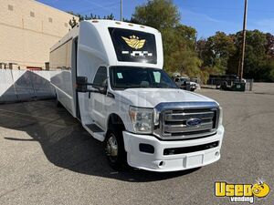 2015 LGE Coachworks Ford F-550 Limo Party Bus with Bathroom for Sale in Michigan!