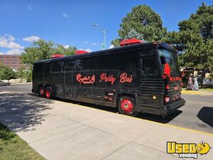 Renovated 40' MCI Party Bus with Bathroom Mobile Entertainment Private Bus for Sale in New Mexico!