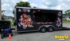 Used 2022 Haulmark Mobile Video Gaming Trailer / Mobile Party Unit for Sale in Illinois!