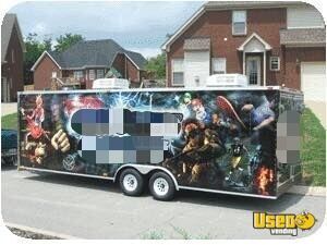 Turnkey 26' 2010 Continental Mobile Gaming Trailer/Mobile Video Game Business for Sale in Kentucky!