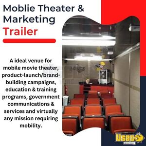 2013 - 24' Mobile Movie Theater  & Marketing Trailer | Mobile Entertainment Unit for Sale in Louisiana!