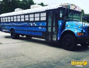 (2) 2004 International and 1997 International Kid's Party Buses Mobile Playground for Sale in Rhode Island!