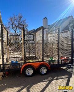 Custom 2010 - 6.5' x 16' Mobile Basketball Gaming Trailer for Sale in Texas!