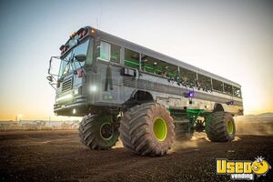 Turnkey Business Bluebird TK Monster Bus Paintball Attraction Hunting Gaming Party Truck for Sale in Utah!