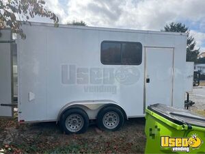 NEW - 2023 14' Quality Cargo Mobile Dog Grooming Business Trailer for Sale in Delaware!