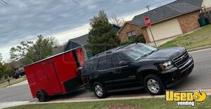 2024 - 6’ x 12’ Mobile Pet Grooming Trailer with 2007 Chevrolet Tahoe Truck for Sale in Oklahoma!
