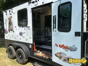 2024 - 7' x 14' Quality Cargo Mobile Pet Grooming Trailer for Sale in Tennessee!