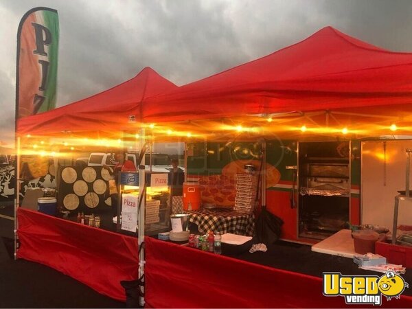 Pizza Concession Trailer Pizza Trailer Air Conditioning Florida for Sale