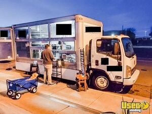 2010 Isuzu NPR Glass Pizza Truck w/  Forno Bravo Vesuvio Oven + HUD Insignia for Sale in California!
