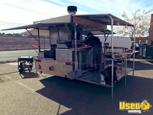10' Custom Brick Oven Pizza Trailer With Truck to Tow Permitted Mobile Food Unit for Sale in Arizona!