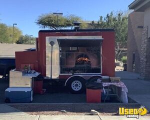 8' x 12' Wood-Fired Pizza Trailer Food Concession Trailer for Sale in Arizona!