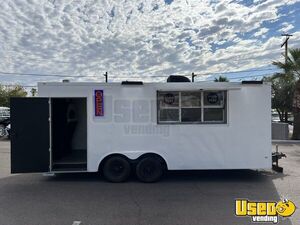 2019 - 8.5' x 20' Covered Wagon Wood-Fired Pizza Concession Trailer for Sale in Arizona!