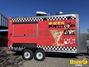 2024 8' x 16' Pizza Food Trailer with CA Insignia | Concession Trailer for Sale in California!