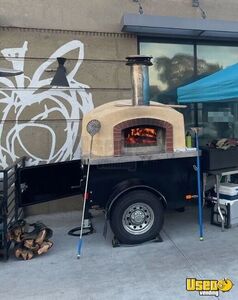 2021 4.5' x 5' Forno Bravo Mobile Wood Fire Pizza Oven on Fireside Trailer for Sale in California!