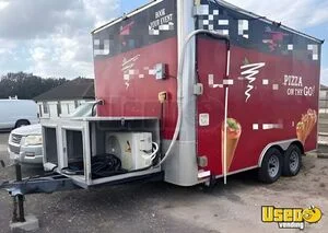 Versatile - 2018 14' Pizza Concession Trailer Mobile Vending Unit for Sale in California!